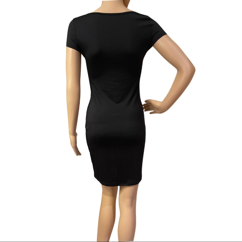 Black BodyCon Dress - Picture 3 of 5
